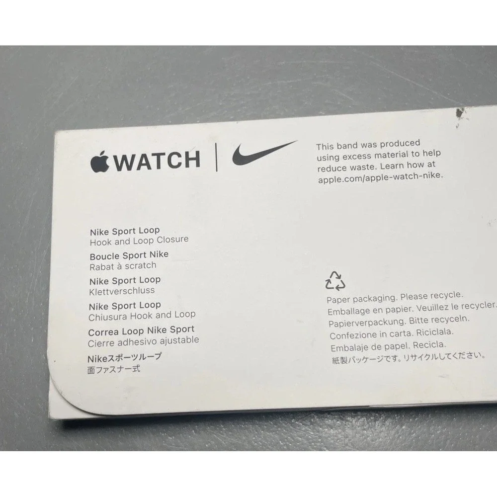 Apple Watch Blue Nike Sport Loop 42mm